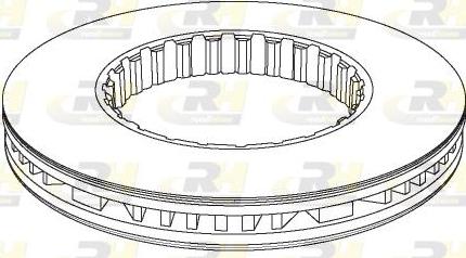 Roadhouse NSX1177.20 - Гальмівний диск autocars.com.ua