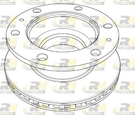 Roadhouse NSX1197.20 - Гальмівний диск autocars.com.ua