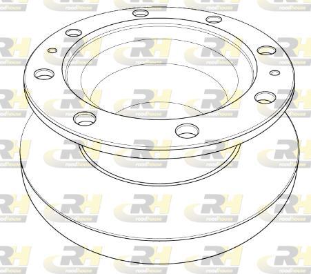 Roadhouse NSX1206.10 - Гальмівний диск autocars.com.ua