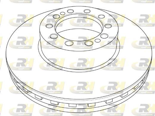 Roadhouse NSX1210.20 - Тормозной диск avtokuzovplus.com.ua