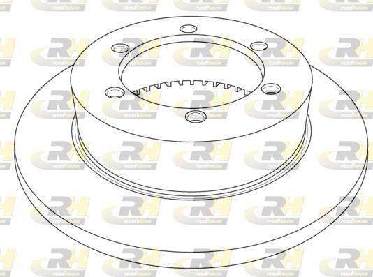 Roadhouse NSX1214.10 - Гальмівний диск autocars.com.ua