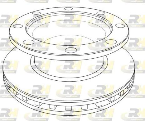 Roadhouse NSX1223.20 - Гальмівний диск autocars.com.ua