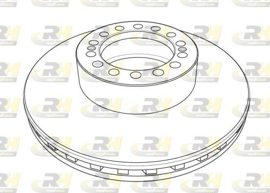 Roadhouse NSX1238.20 - Гальмівний диск autocars.com.ua