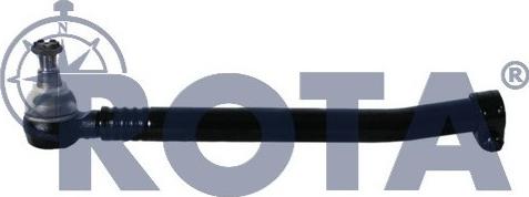 Rota 2076157 - Осьовий шарнір, рульова тяга autocars.com.ua