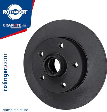 Rotinger RT 3121-GL - Тормозной диск avtokuzovplus.com.ua