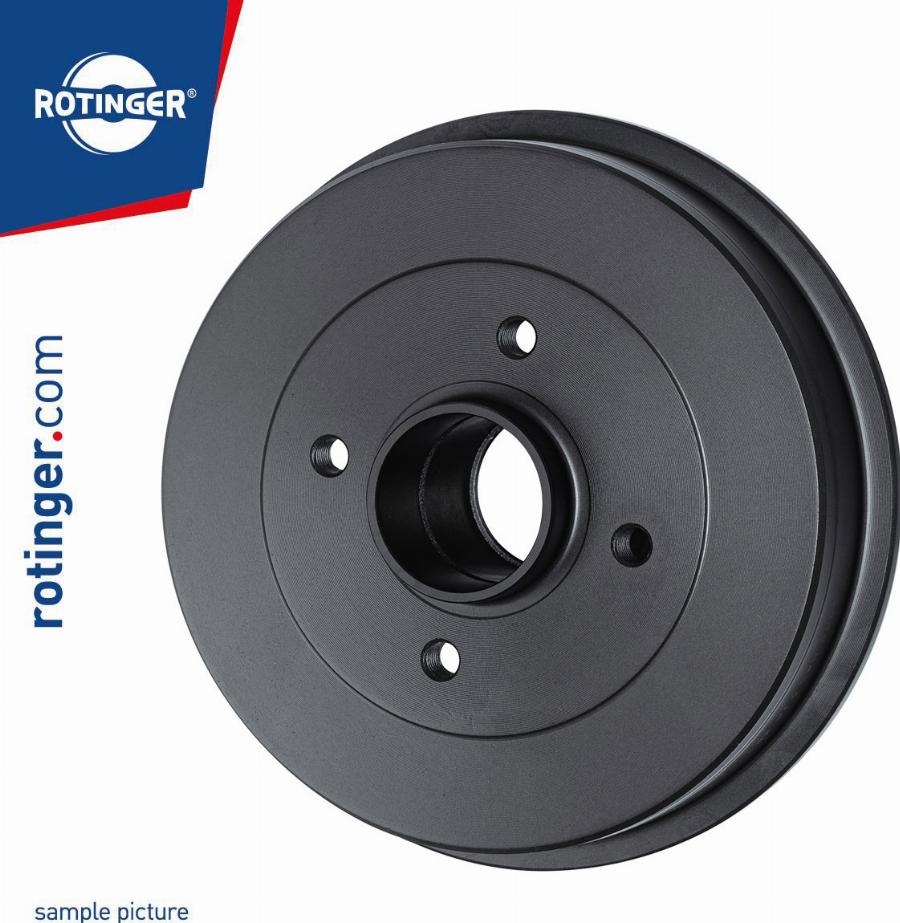 Rotinger RT 6381-GL - Гальмівний барабан autocars.com.ua