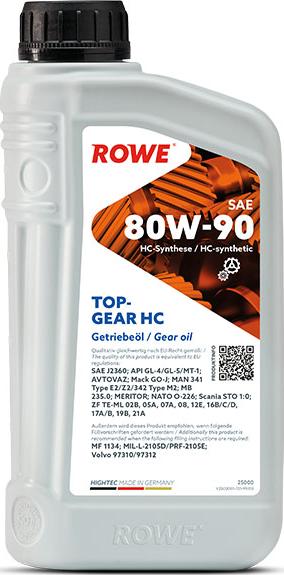 ROWE 25000001099 - Трансмиссионное масло autodnr.net
