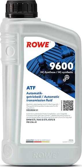 ROWE 25036001099 - Трансмиссионное масло autodnr.net