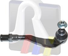 RTS 91-95955-1 - Наконечник рульової тяги, кульовий шарнір autocars.com.ua
