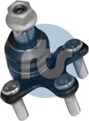 RTS 93-96635 - Несучий / направляючий шарнір autocars.com.ua