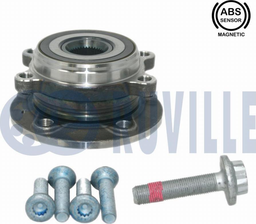 Ruville 222016 - Комплект підшипника маточини колеса autocars.com.ua