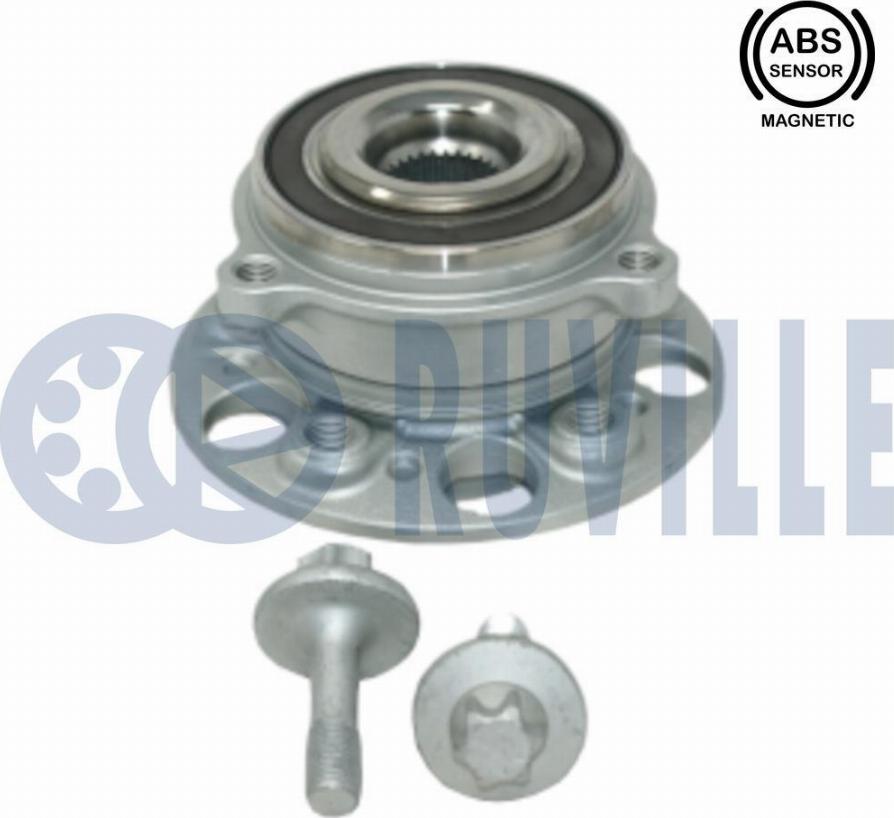 Ruville 222017 - Комплект підшипника маточини колеса autocars.com.ua