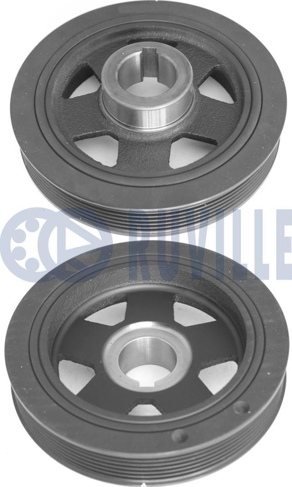 Ruville 520272 - Ремінний шків, колінчастий вал autocars.com.ua