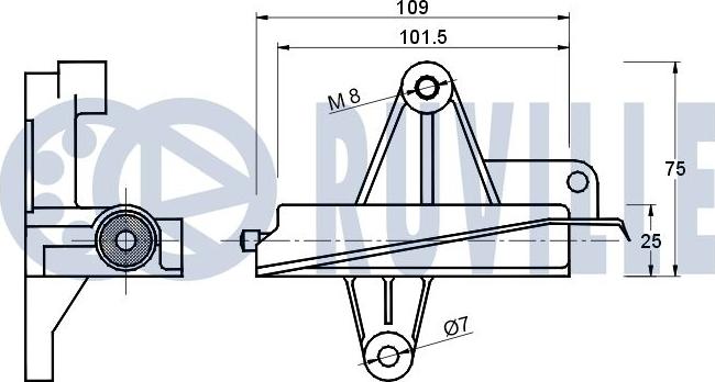 Ruville 541174 - Успокоитель, зубчатый ремень autodnr.net