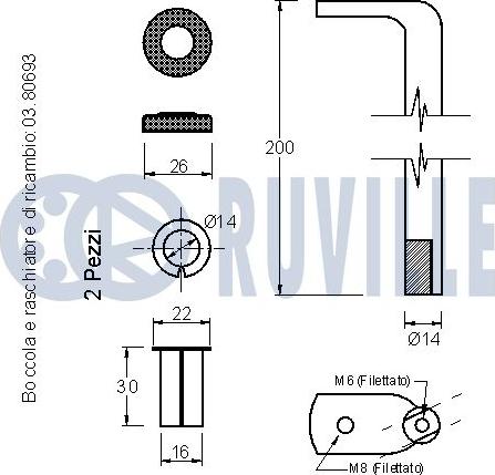 Ruville 541384 - Натяжитель, поликлиновый ремень avtokuzovplus.com.ua