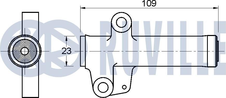 Ruville 542275 - Успокоитель, зубчатый ремень autodnr.net