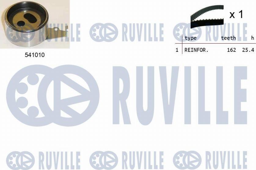 Ruville 550429 - Комплект ремня ГРМ autodnr.net