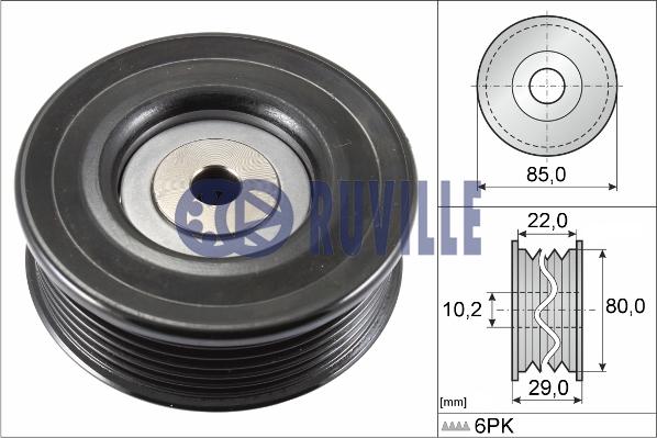 Ruville 56998 - Водяной насос avtokuzovplus.com.ua