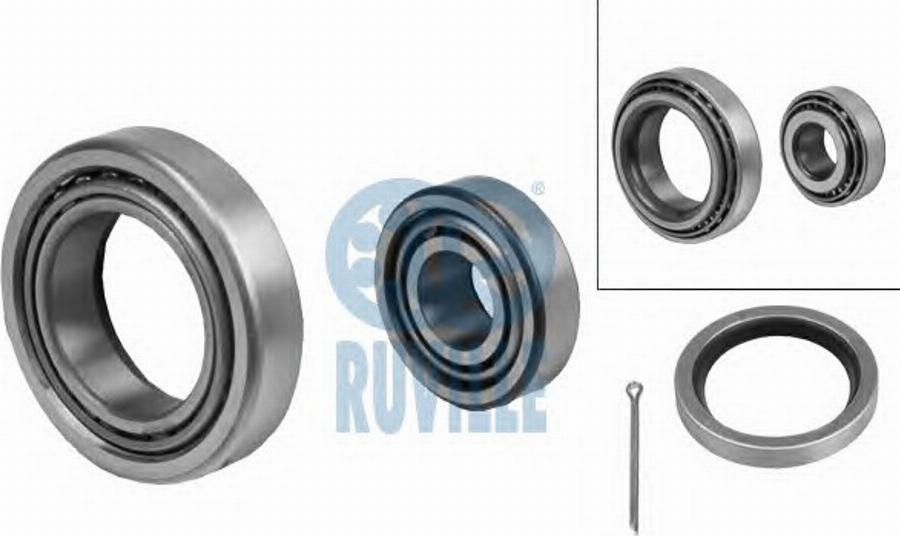 Ruville 8304 - Комплект подшипника ступицы колеса autodnr.net