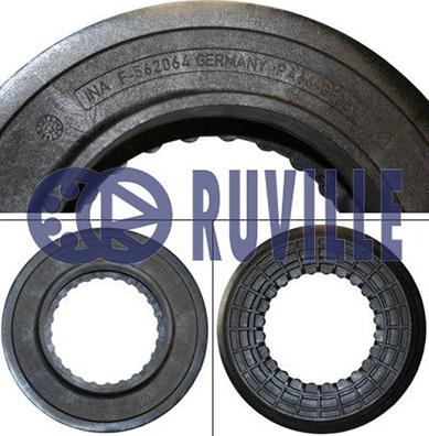 Ruville 865104 - Опора стійки амортизатора, подушка autocars.com.ua