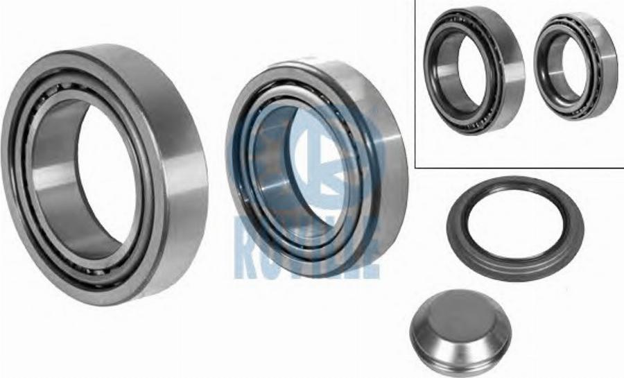 Ruville 8943 - Комплект подшипника ступицы колеса autodnr.net