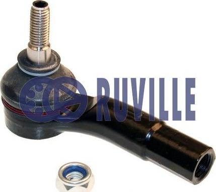 Ruville 915282 - Наконечник рульової тяги, кульовий шарнір autocars.com.ua