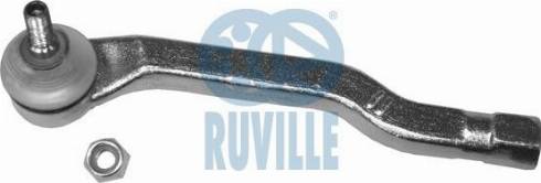 Ruville 916886 - Наконечник рульової тяги, кульовий шарнір autocars.com.ua
