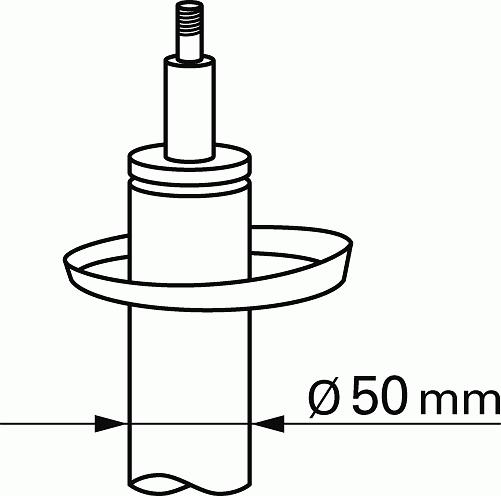 SACHS 290 861 - Амортизатор avtokuzovplus.com.ua