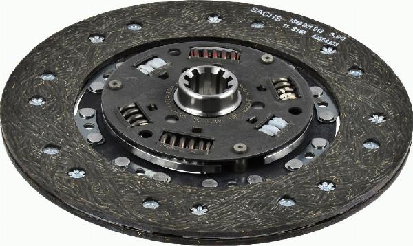 SACHS 1 861 448 334 - Диск зчеплення autocars.com.ua