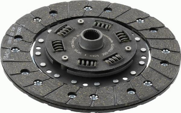 SACHS 1861 544 135 - Диск зчеплення autocars.com.ua