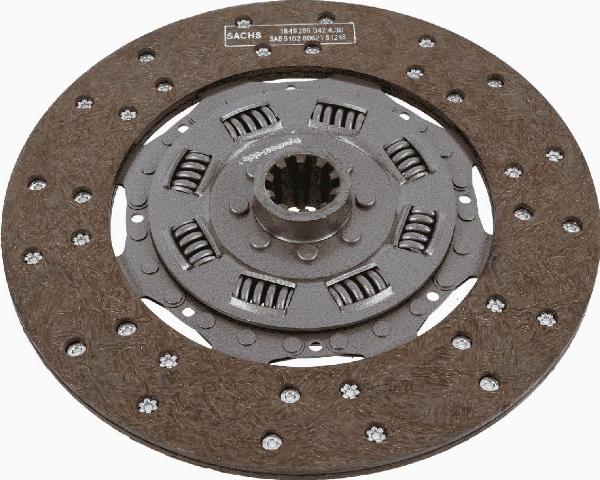 SACHS 1 861 577 037 - Диск зчеплення autocars.com.ua