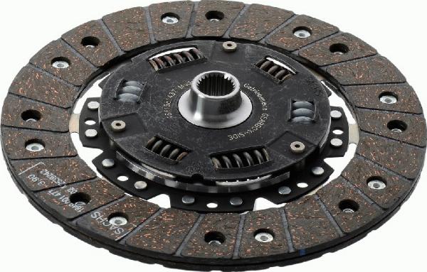 SACHS 1 861 581 437 - Диск зчеплення autocars.com.ua