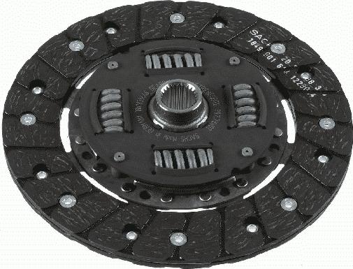 SACHS 1 861 838 646 - Диск зчеплення autocars.com.ua
