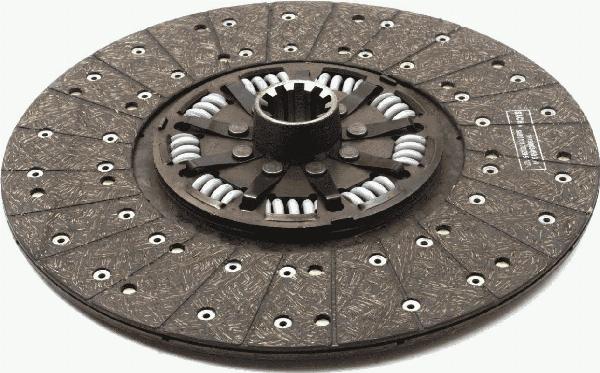 SACHS 1861 988 025 - Диск зчеплення autocars.com.ua