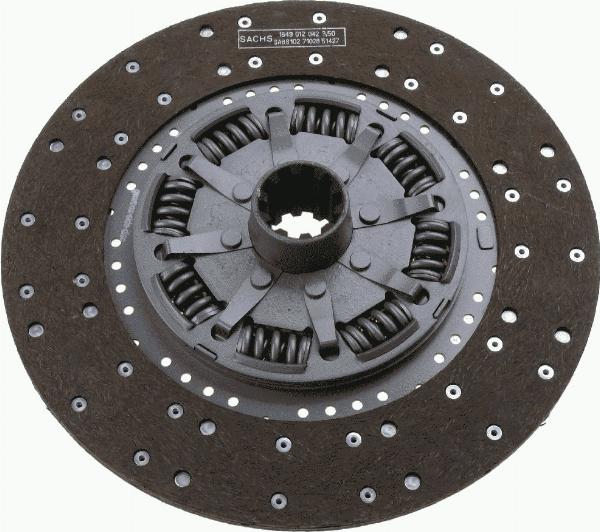 SACHS 1 862 122 132 - Диск зчеплення autocars.com.ua