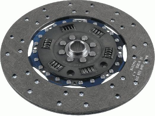 SACHS 1 862 219 031 - Диск зчеплення autocars.com.ua