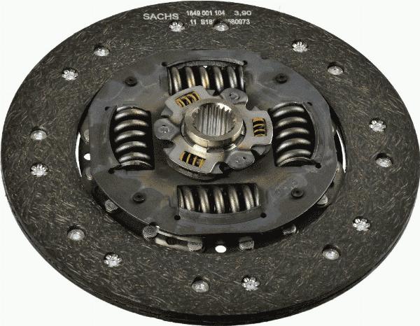 SACHS 1 862 366 031 - Диск зчеплення autocars.com.ua