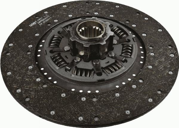 SACHS 1 862 379 031 - Диск зчеплення autocars.com.ua