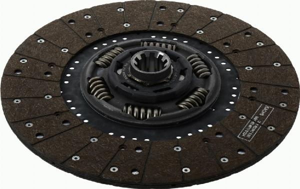 SACHS 1 862 506 131 - Диск зчеплення autocars.com.ua