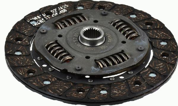 SACHS 1 862 512 031 - Диск зчеплення autocars.com.ua