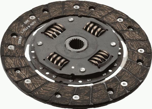 SACHS 1 862 784 002 - Диск зчеплення autocars.com.ua