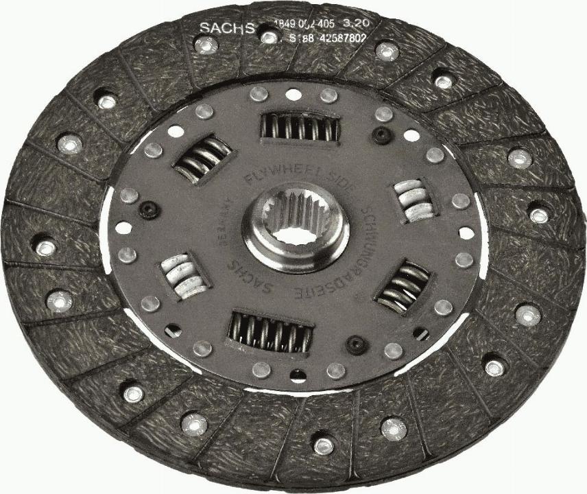 SACHS 1 862 909 141 - Диск сцепления, фрикцион avtokuzovplus.com.ua