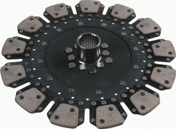 SACHS 1 864 510 001 - Диск зчеплення autocars.com.ua