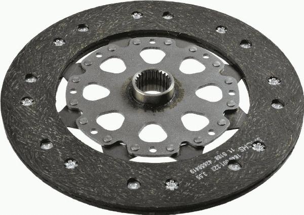 SACHS 1 864 517 031 - Диск зчеплення autocars.com.ua