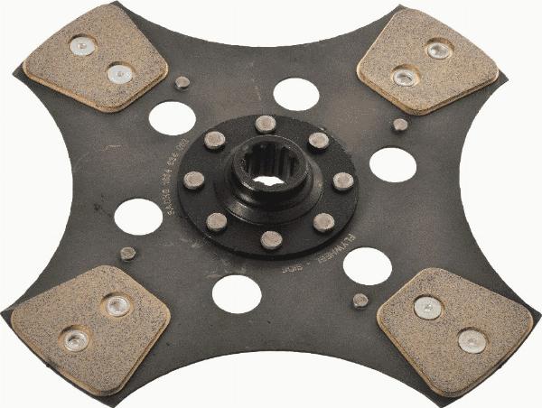 SACHS 1864 634 063 - Диск зчеплення autocars.com.ua