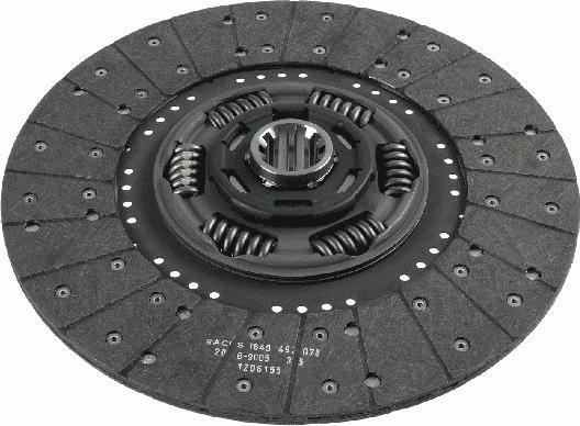 SACHS 1878 000 294 - Диск зчеплення autocars.com.ua