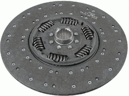 SACHS 1 878 000 634 - Диск зчеплення autocars.com.ua