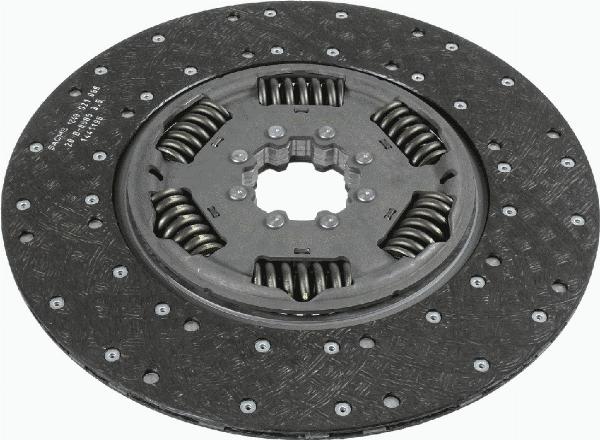 SACHS 1878 000 635 - Диск зчеплення autocars.com.ua