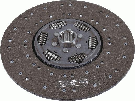 SACHS 1878 000 961 - Диск зчеплення autocars.com.ua