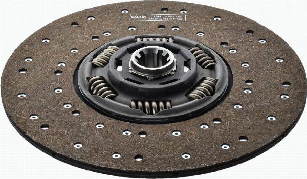 SACHS 1878 001 152 - Диск зчеплення autocars.com.ua